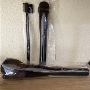New Set of 3 Makeup Brushes Savvy Minerals Young Living :: Veil Eyebrow Contour